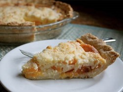 Peach Pie with Sour Cream Recipe